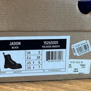 Dr. Martens Jadon Polished Black Boots